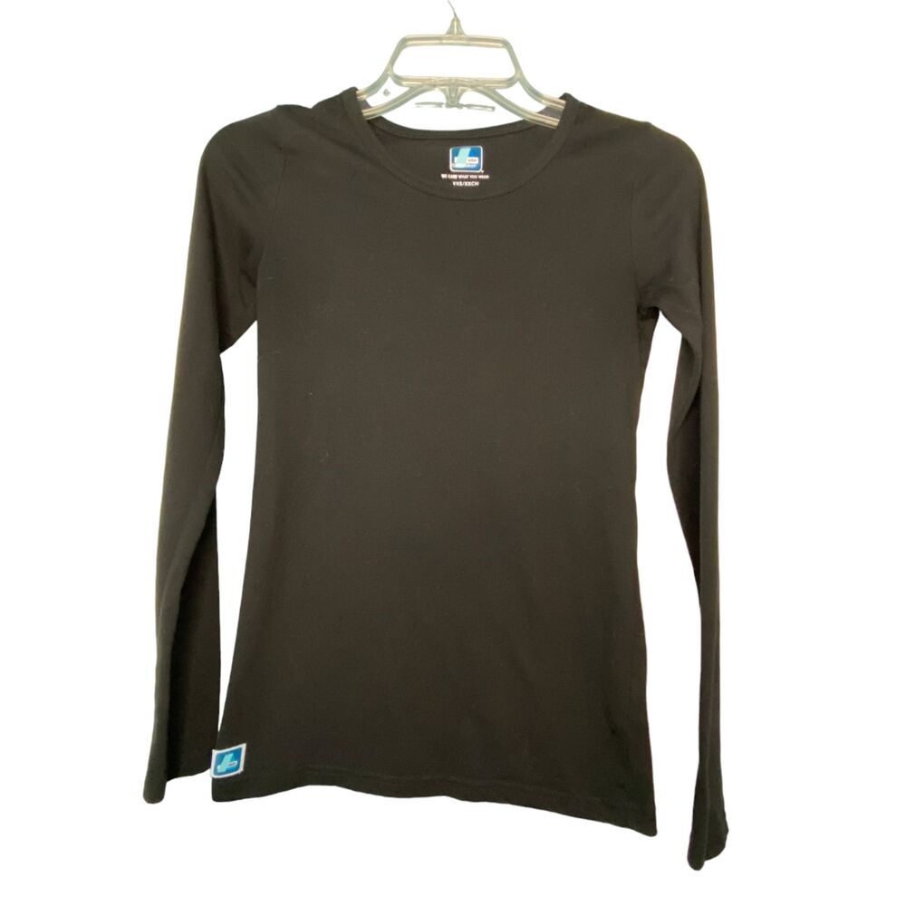 Adar Underscrubs for Women Long Sleeve Comfort T Shirt Tee Top XXS